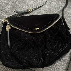 Black Velvet Juicy Couture Vintage Handbag